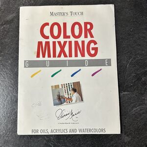 1985‎ Masters Touch Color Mixing Guide Vivian Marie Williams Oil, Acrylic & WC